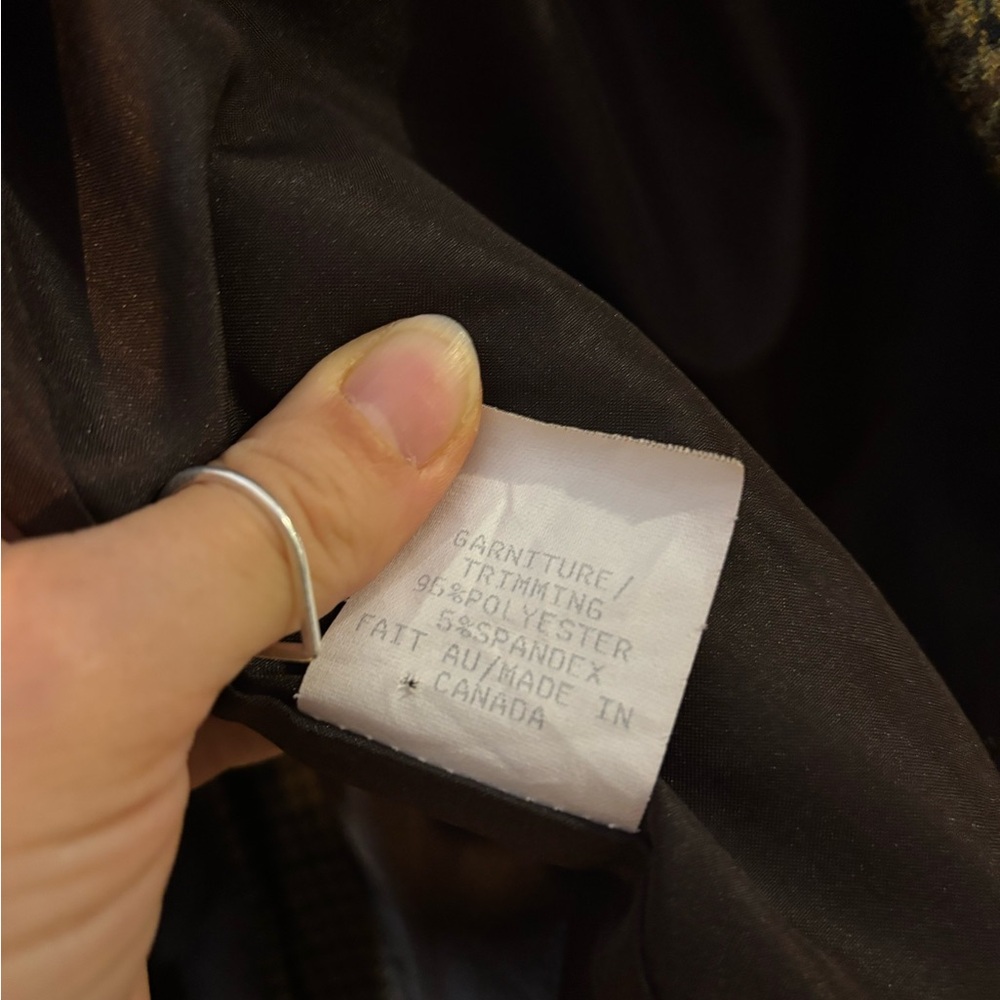 San Francisco-Brown Checkered Coat - Picture 12 of 12